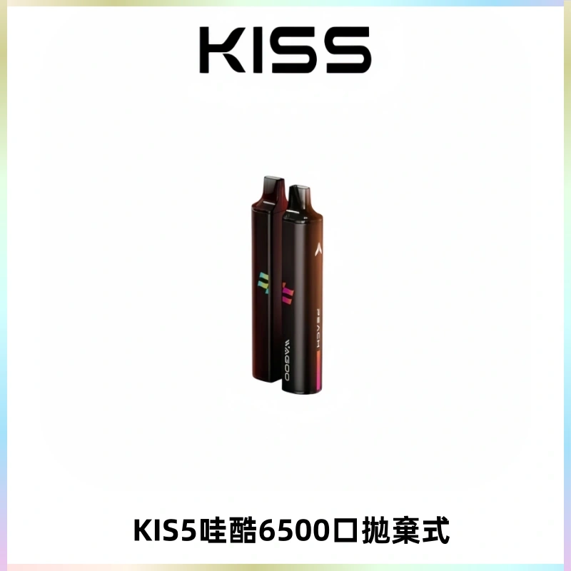 KIS5WAGOO哇酷6500口拋棄式 | 自由混搭雙口味 | 雙芯組合