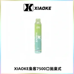 XIAOKE梟客7500Puffs跑馬燈拋棄式電子煙 可發光一次性